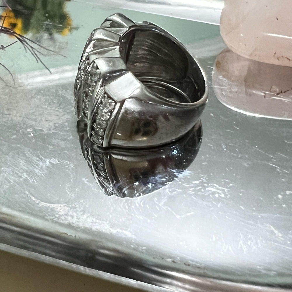 Just In- Statement Sterling Silver Ring - image 4